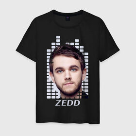 Мужская футболка хлопок с принтом EQ - Zedd , 100% хлопок | прямой крой, круглый вырез горловины, длина до линии бедер, слегка спущенное плечо. | beatport | club | dj | edm | electro | eq | house | music | production | radio | techno | top | trance | zedd | дискотека | звезда | клуб | музыка | музыкант | продюссер | радио | фестиваль | эквалайзер