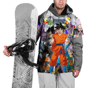 Накидка на куртку 3D с принтом Dragon Ball , 100% полиэстер |  | 