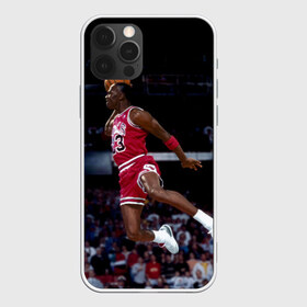 Чехол для iPhone 12 Pro Max с принтом Michael Jordan , Силикон |  | michael jordan | баскетбол | майкл джордан | нба