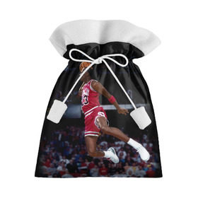 Подарочный 3D мешок с принтом Michael Jordan , 100% полиэстер | Размер: 29*39 см | Тематика изображения на принте: michael jordan | баскетбол | майкл джордан | нба