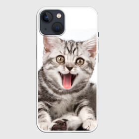Чехол для iPhone 13 с принтом Милашка ,  |  | кот | котенок | кошка