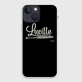 Чехол для iPhone 13 mini с принтом Lucille Sluggers 4 ,  |  | the walking dead | бита | зомби | ниган | ужасы | ходячие