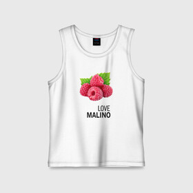 Детская майка хлопок с принтом LOVE MALINO ,  |  | love moschino | антибренд | бренд | лав малино | лав москино | малино | пародии