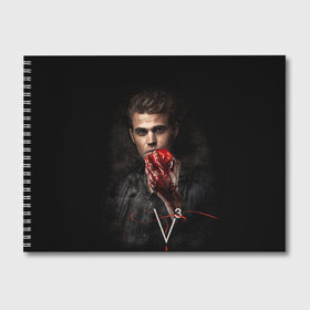 Альбом для рисования с принтом Дневники вампира 10 , 100% бумага
 | матовая бумага, плотность 200 мг. | the vampire diaries | вампир | вампиры | деймон | дневники вампира | древнейшие | дэймон | дэймон сальваторе | елега гилберт | елена | сальваторе | стефан | стефан сальваторе | стэфан