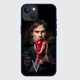 Чехол для iPhone 13 с принтом Дневники вампира 12 ,  |  | the vampire diaries | вампир | вампиры | деймон | дневники вампира | древнейшие | дэймон | дэймон сальваторе | елега гилберт | елена | сальваторе | стефан | стефан сальваторе | стэфан