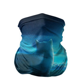 Бандана-труба 3D с принтом Blue Moon , 100% полиэстер, ткань с особыми свойствами — Activecool | плотность 150‒180 г/м2; хорошо тянется, но сохраняет форму | пейзаж | фантастический