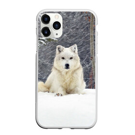 Чехол для iPhone 11 Pro Max матовый с принтом Snow , Силикон |  | белый | зима | снег