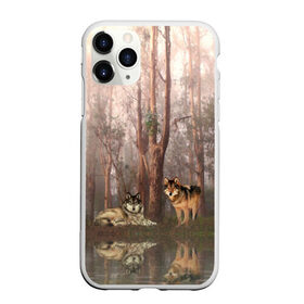 Чехол для iPhone 11 Pro Max матовый с принтом Forest , Силикон |  | Тематика изображения на принте: зверь | лес