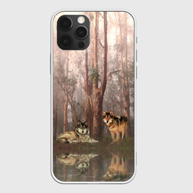 Чехол для iPhone 12 Pro Max с принтом Forest , Силикон |  | Тематика изображения на принте: зверь | лес