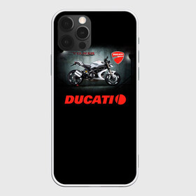 Чехол для iPhone 12 Pro Max с принтом Ducati 4 , Силикон |  | ducati | moto | дукати | мото | мотоцикл | мотоциклы