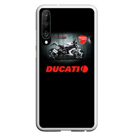 Чехол для Honor P30 с принтом Ducati 4 , Силикон | Область печати: задняя сторона чехла, без боковых панелей | Тематика изображения на принте: ducati | moto | дукати | мото | мотоцикл | мотоциклы