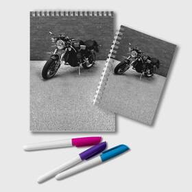 Блокнот с принтом Ducati 1 , 100% бумага | 48 листов, плотность листов — 60 г/м2, плотность картонной обложки — 250 г/м2. Листы скреплены удобной пружинной спиралью. Цвет линий — светло-серый
 | Тематика изображения на принте: ducati | moto | дукати | мото | мотоцикл | мотоциклы