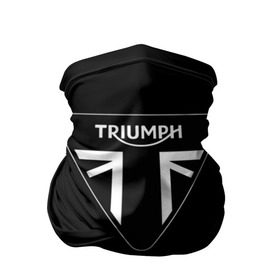 Бандана-труба 3D с принтом Triumph 4 , 100% полиэстер, ткань с особыми свойствами — Activecool | плотность 150‒180 г/м2; хорошо тянется, но сохраняет форму | moto | triumph | мотоцикл | мотоциклы | триумф