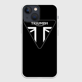 Чехол для iPhone 13 mini с принтом Triumph 4 ,  |  | moto | triumph | мотоцикл | мотоциклы | триумф