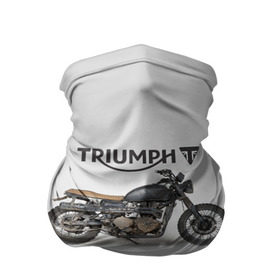 Бандана-труба 3D с принтом Triumph 2 , 100% полиэстер, ткань с особыми свойствами — Activecool | плотность 150‒180 г/м2; хорошо тянется, но сохраняет форму | moto | triumph | мотоцикл | мотоциклы | триумф