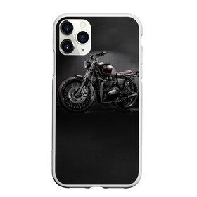 Чехол для iPhone 11 Pro Max матовый с принтом Triumph 1 , Силикон |  | Тематика изображения на принте: moto | triumph | мотоцикл | мотоциклы | триумф