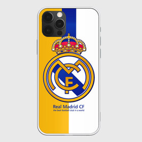 Чехол для iPhone 12 Pro Max с принтом Real Madrid CF , Силикон |  | Тематика изображения на принте: football | испания | клуб | мадрид | реал | фк | футбольный