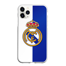 Чехол для iPhone 11 Pro матовый с принтом Real Madrid , Силикон |  | football | испания | клуб | мадрид | реал | фк | футбольный