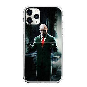 Чехол для iPhone 11 Pro матовый с принтом Hitman , Силикон |  | Тематика изображения на принте: agent | hitman | агент 47 | хитмэн