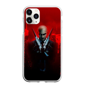 Чехол для iPhone 11 Pro матовый с принтом Hitman , Силикон |  | Тематика изображения на принте: agent | hitman | агент 47 | хитмэн