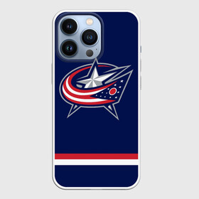 Чехол для iPhone 13 Pro с принтом Columbus Blue Jackets ,  |  | columbus blue jackets | hockey | nhl | нхл | хоккей