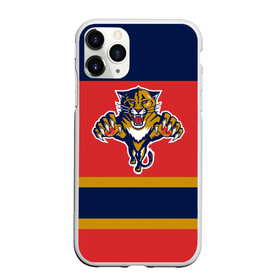 Чехол для iPhone 11 Pro Max матовый с принтом Florida Panthers , Силикон |  | Тематика изображения на принте: florida panthers | hockey | nhl | нхл | хоккей