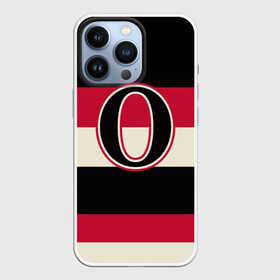 Чехол для iPhone 13 Pro с принтом Ottawa Senators O ,  |  | Тематика изображения на принте: hockey | nhl | ottawa senators | нхл | хоккей