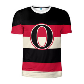 Мужская футболка 3D спортивная с принтом Ottawa Senators O , 100% полиэстер с улучшенными характеристиками | приталенный силуэт, круглая горловина, широкие плечи, сужается к линии бедра | Тематика изображения на принте: hockey | nhl | ottawa senators | нхл | хоккей