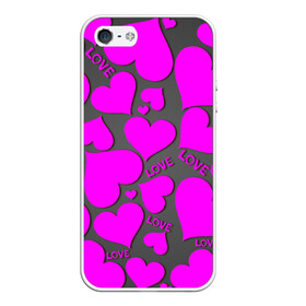 Чехол для iPhone 5/5S матовый с принтом Любовная история , Силикон | Область печати: задняя сторона чехла, без боковых панелей | любовь | поцелуй | святой валентин | сердце | счастье | я люблю тебя
