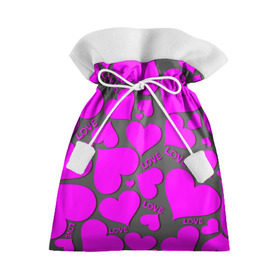 Подарочный 3D мешок с принтом Любовная история , 100% полиэстер | Размер: 29*39 см | любовь | поцелуй | святой валентин | сердце | счастье | я люблю тебя