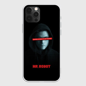 Чехол для iPhone 12 Pro Max с принтом Mr Robot , Силикон |  | Тематика изображения на принте: fsociety | mr robot | анонимус | мистер робот