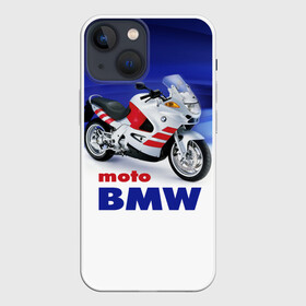 Чехол для iPhone 13 mini с принтом moto BMW ,  |  | bmw | бмв | мото | мотогонки | мотоспорт | мотоцикл