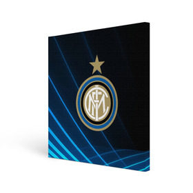 Холст квадратный с принтом Inter Milan , 100% ПВХ |  | inter | milan | интер | италия | милан | футбол | футболист