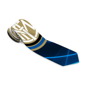 Галстук 3D с принтом Inter Milan , 100% полиэстер | Длина 148 см; Плотность 150-180 г/м2 | Тематика изображения на принте: inter | milan | интер | италия | милан | футбол | футболист