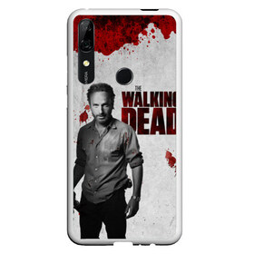 Чехол для Honor P Smart Z с принтом The Walking Dead , Силикон | Область печати: задняя сторона чехла, без боковых панелей | the walking dead | америка | апокалипсис | глен | дерил | зомби | карл | кровь | рик | сша | ходячие мертвецы