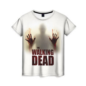 Женская футболка 3D с принтом The Walking Dead , 100% полиэфир ( синтетическое хлопкоподобное полотно) | прямой крой, круглый вырез горловины, длина до линии бедер | Тематика изображения на принте: the walking dead | америка | апокалипсис | глен | дерил | зомби | карл | кровь | рик | сша | ходячие мертвецы