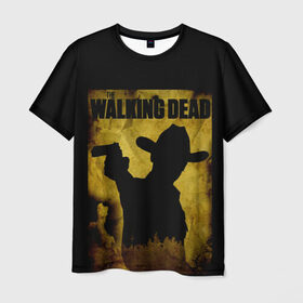 Мужская футболка 3D с принтом The Walking Dead , 100% полиэфир | прямой крой, круглый вырез горловины, длина до линии бедер | Тематика изображения на принте: 