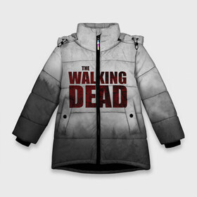 Зимняя куртка для девочек 3D с принтом The Walking Dead , ткань верха — 100% полиэстер; подклад — 100% полиэстер, утеплитель — 100% полиэстер. | длина ниже бедра, удлиненная спинка, воротник стойка и отстегивающийся капюшон. Есть боковые карманы с листочкой на кнопках, утяжки по низу изделия и внутренний карман на молнии. 

Предусмотрены светоотражающий принт на спинке, радужный светоотражающий элемент на пуллере молнии и на резинке для утяжки. | the walking dead | америка | апокалипсис | глен | дерил | зомби | карл | кровь | рик | сша | ходячие мертвецы