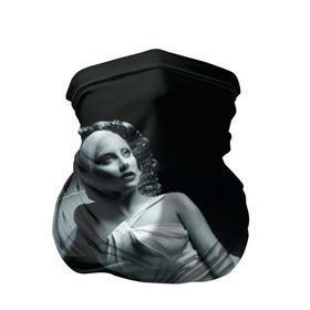 Бандана-труба 3D с принтом Lady Gaga , 100% полиэстер, ткань с особыми свойствами — Activecool | плотность 150‒180 г/м2; хорошо тянется, но сохраняет форму | american horror story | американская история ужасов