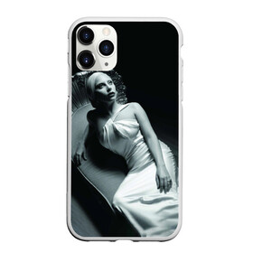 Чехол для iPhone 11 Pro матовый с принтом Lady Gaga , Силикон |  | Тематика изображения на принте: american horror story | американская история ужасов