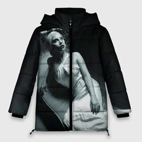 Женская зимняя куртка 3D с принтом Lady Gaga , верх — 100% полиэстер; подкладка — 100% полиэстер; утеплитель — 100% полиэстер | длина ниже бедра, силуэт Оверсайз. Есть воротник-стойка, отстегивающийся капюшон и ветрозащитная планка. 

Боковые карманы с листочкой на кнопках и внутренний карман на молнии | american horror story | американская история ужасов