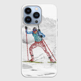 Чехол для iPhone 13 Pro с принтом Спортсмен биатлонист ,  |  | biathlon | биатлон | гонка | зимний спорт | кубок мира | олимпиада | спорт | спринт | чемпионат | чемпионат мира | эстафета
