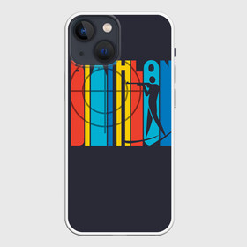 Чехол для iPhone 13 mini с принтом Радужный спорт ,  |  | biathlon | биатлон | гонка | зимний | кубок мира | олимпиада | спринт | чемпионат | чемпионат мира | эстафета