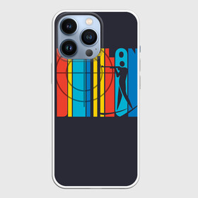 Чехол для iPhone 13 Pro с принтом Радужный спорт ,  |  | biathlon | биатлон | гонка | зимний | кубок мира | олимпиада | спринт | чемпионат | чемпионат мира | эстафета