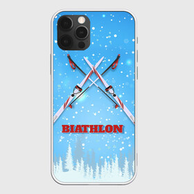 Чехол для iPhone 12 Pro Max с принтом Биатлон Зима , Силикон |  | Тематика изображения на принте: biathlon | биатлон | гонка | зимний спорт | кубок мира | олимпиада | спорт | спринт | чемпионат | чемпионат мира | эстафета