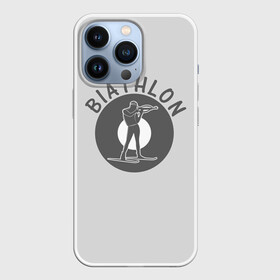 Чехол для iPhone 13 Pro с принтом biathlon sport ,  |  | biathlon | биатлон | гонка | зимний спорт | кубок мира | олимпиада | спорт | спринт | чемпионат | чемпионат мира | эстафета