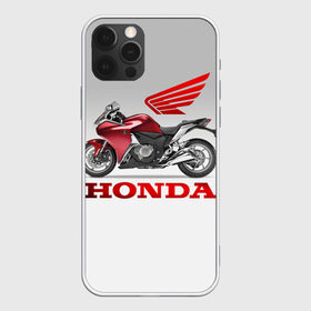 Чехол для iPhone 12 Pro Max с принтом Honda 2 , Силикон |  | honda | moto | мото | мотоцикл | мотоциклы | хонда