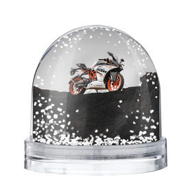 Снежный шар с принтом KTM 5 , Пластик | Изображение внутри шара печатается на глянцевой фотобумаге с двух сторон | ktm | moto | катээм | ктм | мото | мотоцикл | мотоциклы