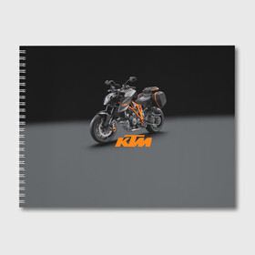 Альбом для рисования с принтом KTM 4 , 100% бумага
 | матовая бумага, плотность 200 мг. | ktm | moto | катээм | ктм | мото | мотоцикл | мотоциклы