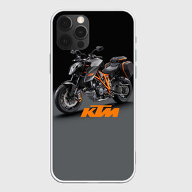 Чехол для iPhone 12 Pro Max с принтом KTM 4 , Силикон |  | ktm | moto | катээм | ктм | мото | мотоцикл | мотоциклы